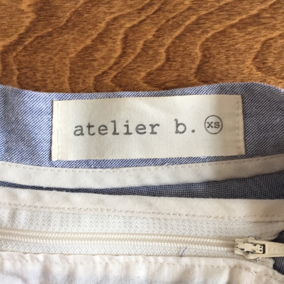 Atelier B Circle skirt XS light blue chambray - Picture 6 of 8